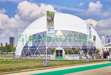 Diameter 30m Event Dome Tent Large Geodesic Luxury Outdoor Event Custom Logo