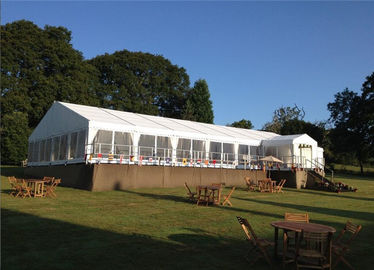Garden Marquee Tent , 200 Seats Luxury Wedding Tent Outdoor Wedding Celebrations