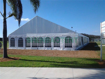 Outside Party Canopy Tent , 20 X 30 Party Tent Waterproof PVC With Clear Windows