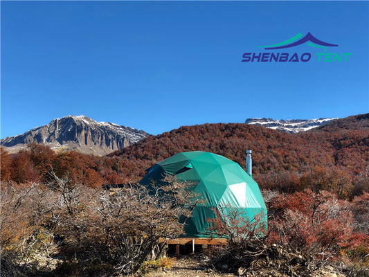 Adventure Sleeping Wind Resistant PVC Glamping Dome Tent