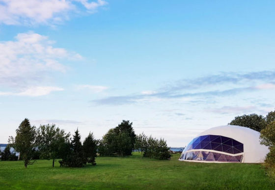 Waterproof 30 Meters Music RGB Lighting Festival Dome Tent