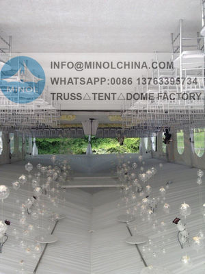 12m Clear Span Marquee Tent for Wedding Party Event