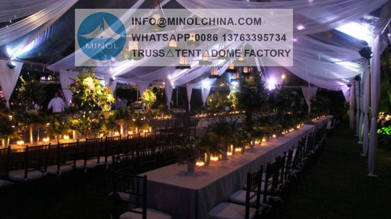 15 x 20m 500 People Luxury Indian Party Tent Church Marquee from China