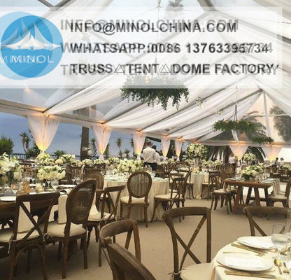 15x25 Hard Pressed 850gsm Outdoor Marquee Tent For Wedding