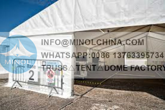 Turn-Key Drive-Through Testing Tents for covid-19