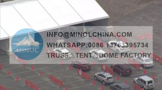 Aluminum Alloy Semi Permanent Tent Structure With Removable Sidewalls