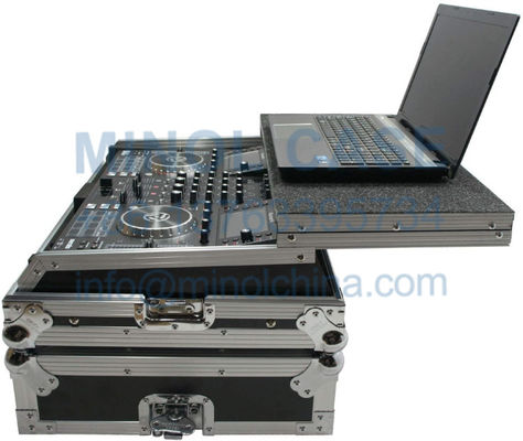 Aluminum Case HCNVLT Flight Glide Laptop Stand Road DJ Custom Case Numark NV II