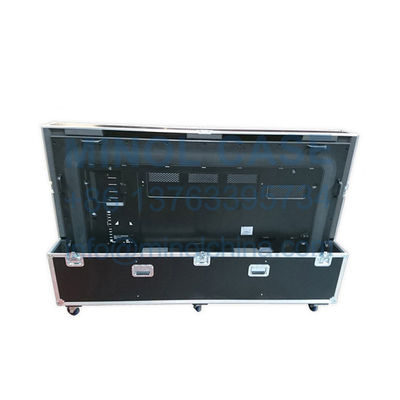 Custom Flight LCD Plasma Case With Wheel For Large Equipment