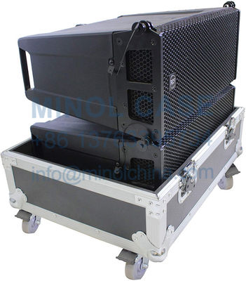Line Array Flight Case For 2 RCF HDL6-A Speakers With Wheels