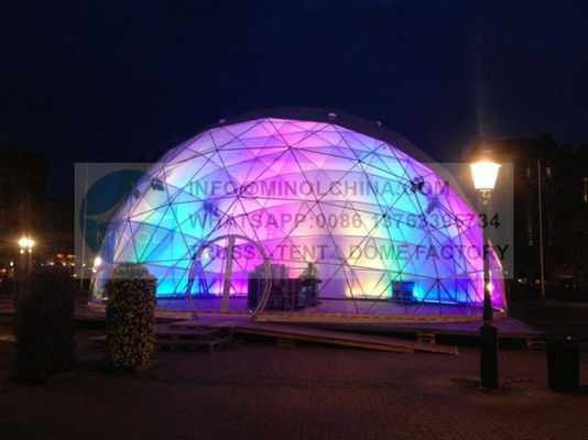 10m Diameter Transparent Marquee Dome Tent UV Resistant