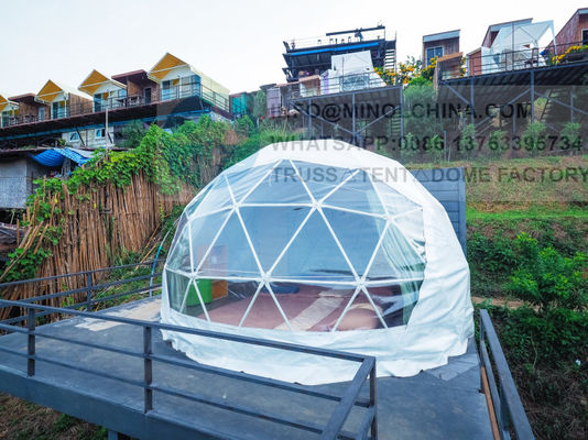 Q235 Galvanized Steel Tube Dome Frame Structure IFAI Certificated