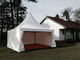 Quick Erected Outside Event Festival White Pagoda Tent 10ft X 10ft Multi Purpose With Transparent Windows