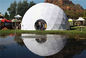 Custom Space Event Dome Tent Geodesic Transparent White Cover 100km/H Windloads
