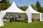 Waterproof White PVC Pagoda Party Tent For Outdoor Party Events Cold Resistant