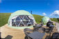 Luxury Camping Site Geo Dome Tent , Transparent Dome Tent 30 Square Meters House Family Hotels Tent