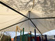 Waterproof Fabric Canopy Structures PVDF Fabric Blocks Out 100% UV Rays