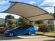 Flexibility Installation Steel Tensile Shade Structures Membrane PVDF Car Parking Shade