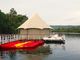 Steel Frame Luxury Hotel Tents With PVDF Architecture Cover Structure Luxury Resort Tent Hotels