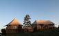 Hotel Lodge Luxury Resort Tents , Glamping Hotel Tent High Temperature Resistance
