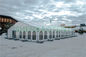 White Outdoor Event Tent 20 Meter Span For Festival Birthday Party Easy Installation