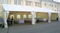 White Outdoor Transparent Tent , Marquee Wedding Party Tent Stable Anti - Rust