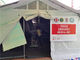 Red Cross Hospital Tent Medical System Coronavirus Solution Ventilating Windows