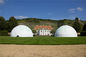 Construction Of Big Geodesic Dome Tent , Steel Structure Outdoor Dome Tent