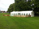 200 Guests Outdoor Party Tent White PVC Roof Clear Windows For Garden Stable