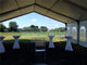 Outside Party Canopy Tent , 20 X 30 Party Tent Waterproof PVC With Clear Windows