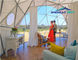 Luxury 9m Full Airbnb Geodesic Dome Tent With Big Windows