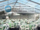 Anti Rust Surface Outdoor Wedding Tent With Clear Roof