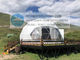 Double PVC Coated Geo Tent Dome With Heat Proof Aluminium Layer