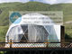 Winter Camping 6m Heat Proof Geodesic Dome Tent Transparent