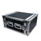 6U Space DJ 19 Flight Rack Case With 38 Plywood For Durability