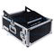 Aluminum Rack Case With Slant Mixer Top DJ Mixer Cabinet With 4pcs Casters