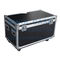 Black Flight Case For Carrying Equipment With Wheels Tool Flight Aluminum Carrying Case