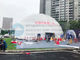 Heat Proof Aluminium Event Dome Tent With Skylights 100km/H Windloads