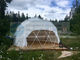 Comfortable 28m2 Glamping Dome Resort With Cozy Double Bed UV Resistant