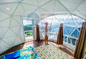 Japan Dome House Igloo Geodesic Winter Dome Tent With Bathroom And Toilet
