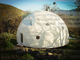 Shading Solution Dome House Waterproof Geodesic Dome For Four Season